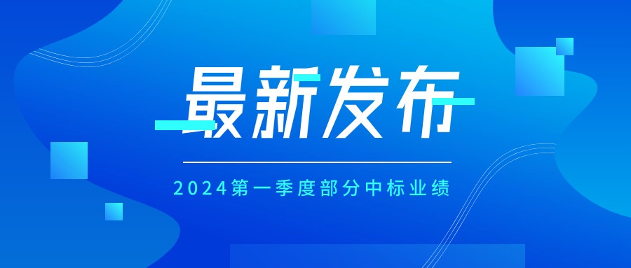 2024年度部分中標業績